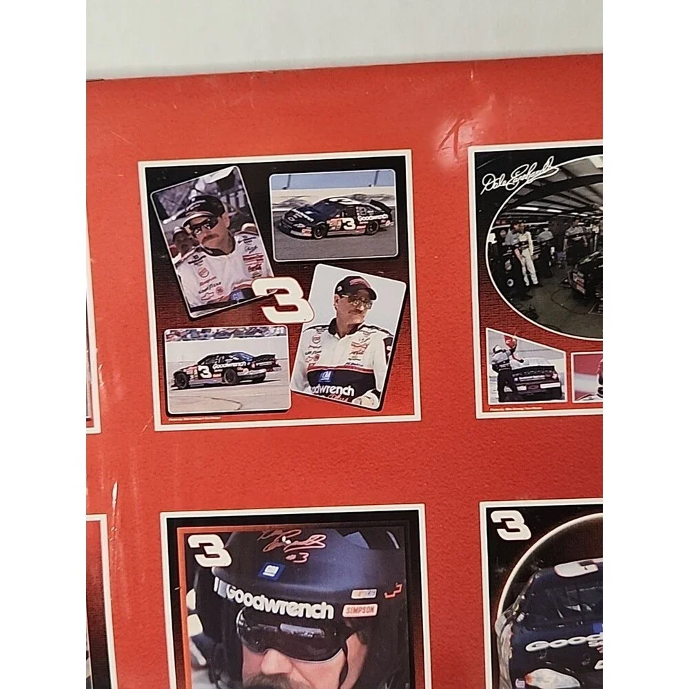 Vintage Dale Earnhardt Sr NASCAR Racing STARLINE Calendar  #3 Intimidator 2001